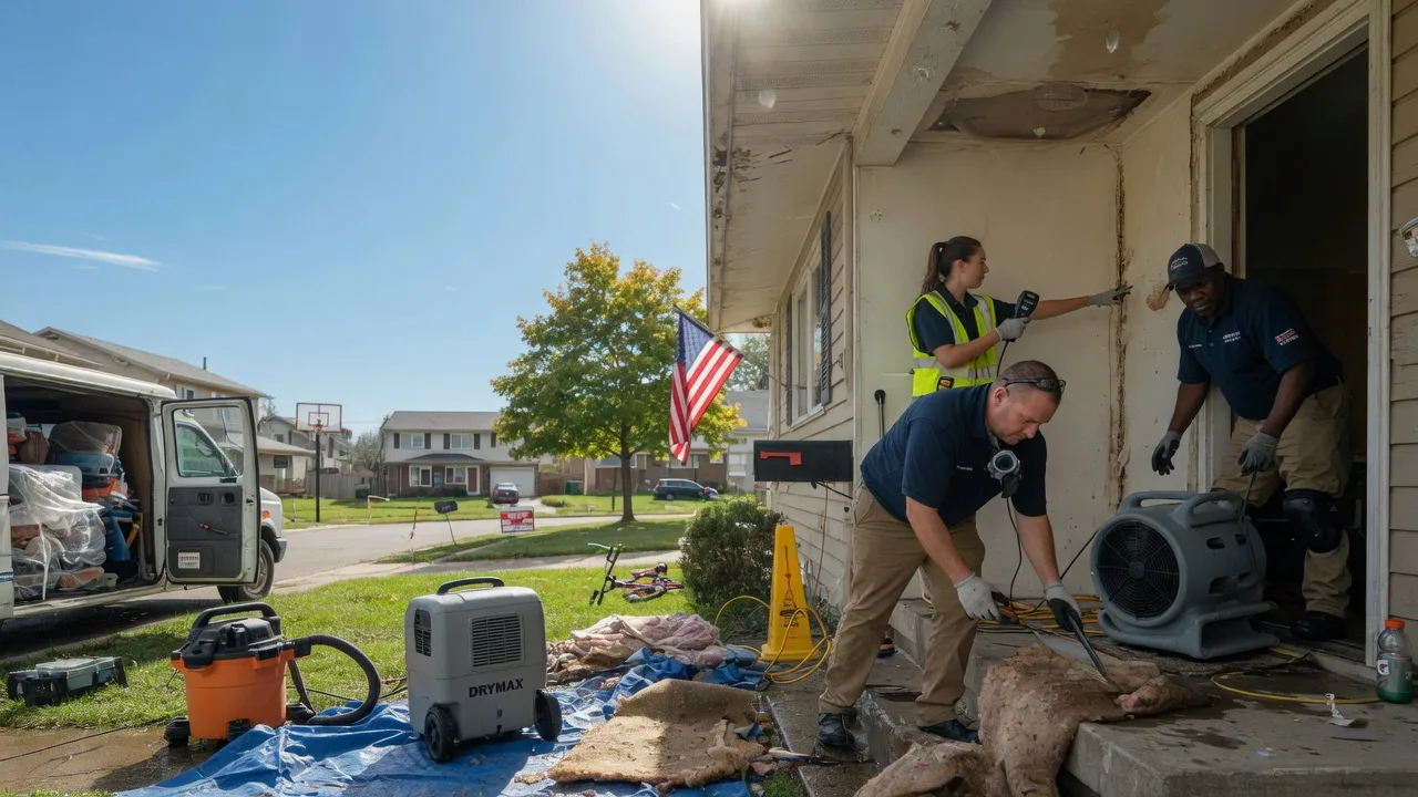 Water Damage Restoration in East Freetown, MA near me